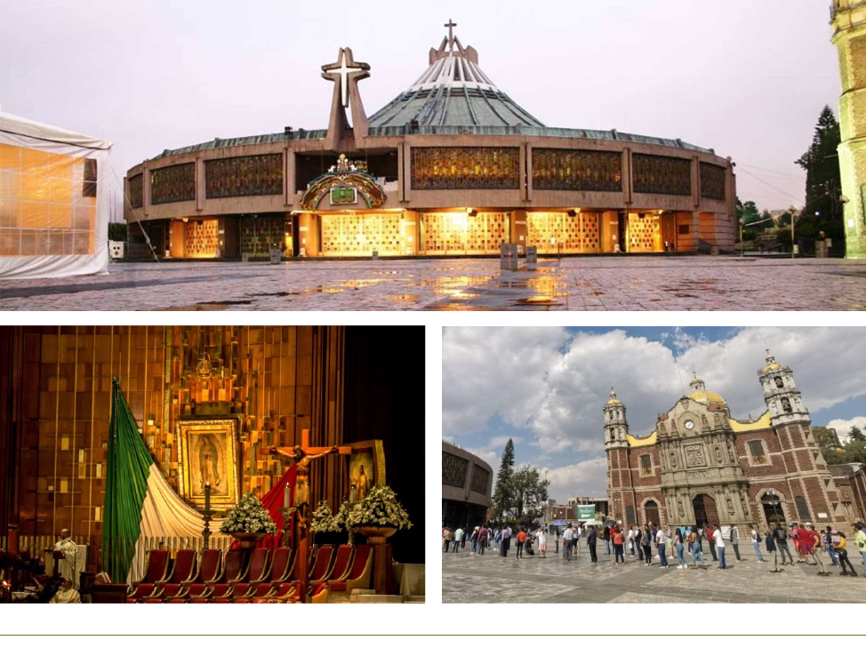 Basílica de Guadalupe : - Basílica de Guadalupe : -