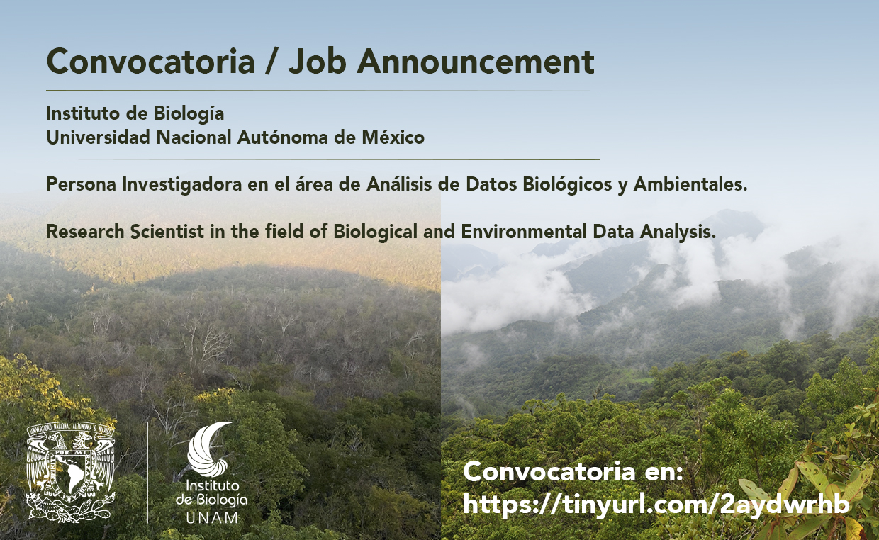 Convocatoria - Instituto de Biología, UNAM