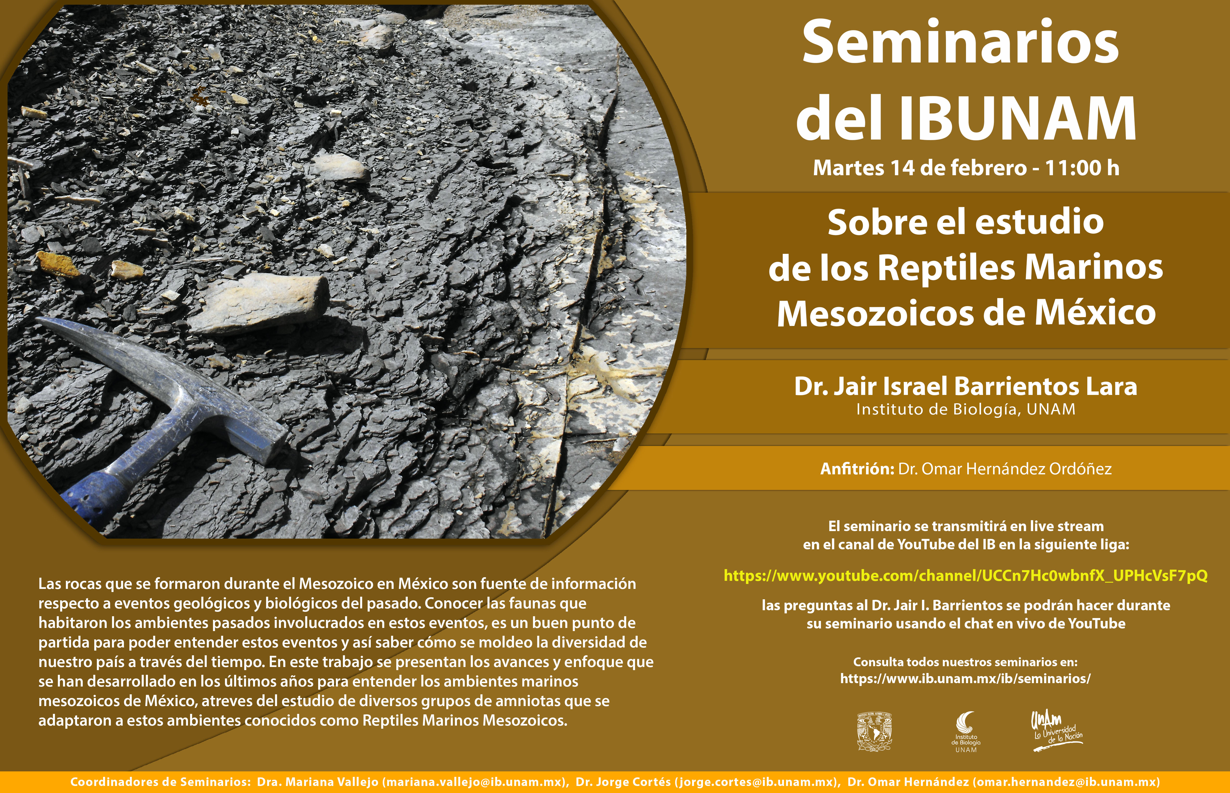 Sobre el estudio de los Reptiles Marinos Mesozoicos de México - Instituto de Biología, UNAM
