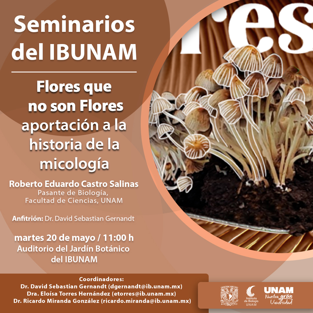 Flores que no son Flores aportación a la historia de la micología - Instituto de Biología, UNAM