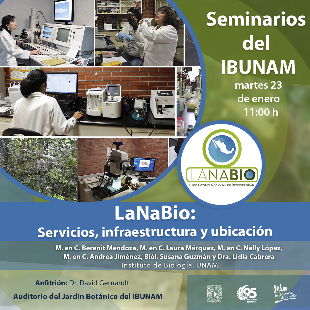 LaNaBio:  Servicios, infraestructura y ubicación - Instituto de Biología, UNAM