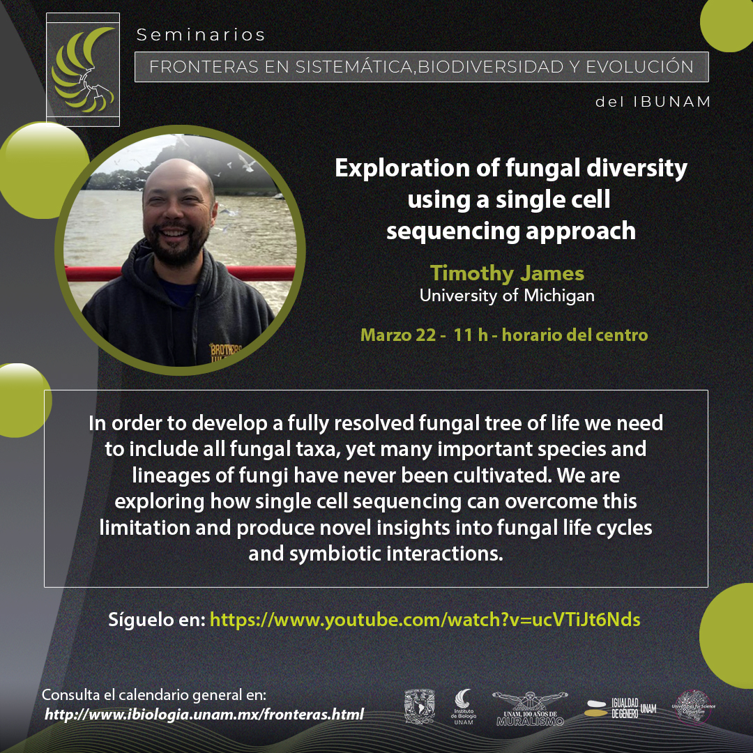 Exploration of fungal diversity using a single cell  sequencing approach - Instituto de Biología, UNAM
