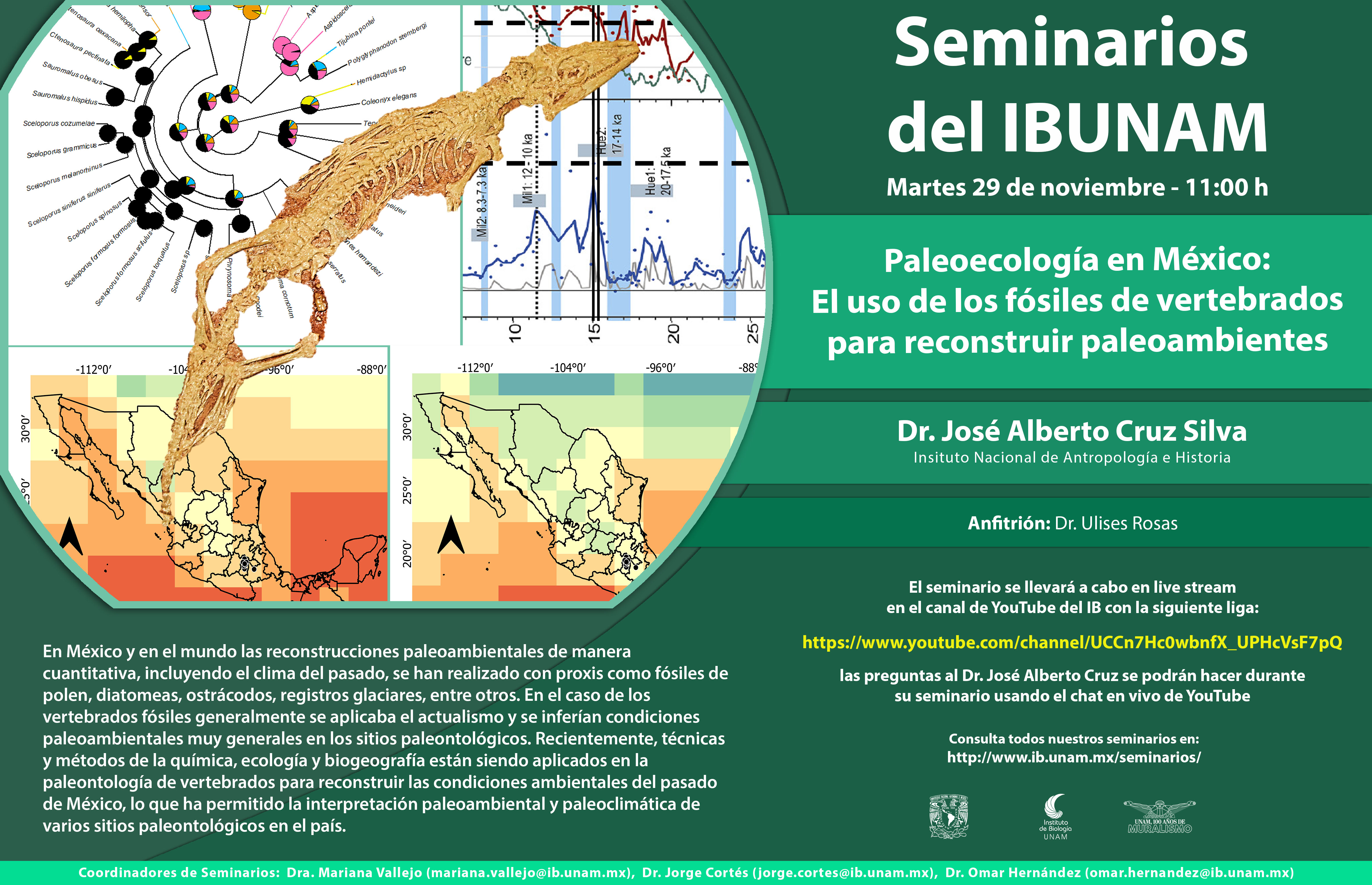 Paleoecología en México: El uso de los fósiles de vertebrados para reconstruir paleoambientes - Instituto de Biología, UNAM